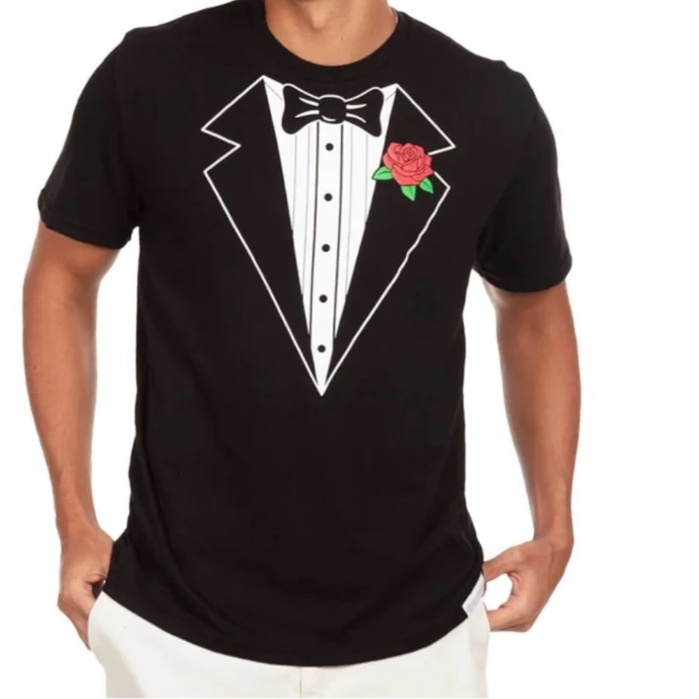 Tipsy Elves Black Graphic Tee Sz XL Men